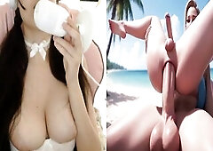 T-girl Screwing Tgirl Anime Compilation- Watching FUTANARI PORN