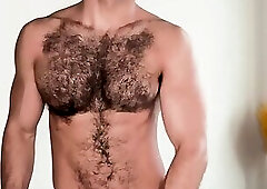 Handsome Hairy Arab Daddy Ali Fetish Fun After Gym💧