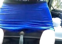 Amateurs fucking in the Car