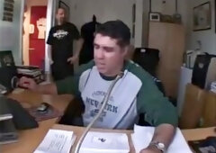 Nicole Sheridan gives a handjob on Howard Stern TV