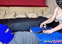 Edging challenge, cockbox, femdom edging