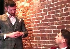 Straight Dude Kisses A Man And Begins Sucking His Dick