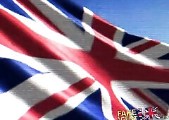 FakeAgentUK creampie for hawt blond mother I'd like to fuck in adult casting