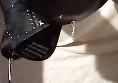 See Mastix in white collar on now! - Mastix, Boots Domination, Fetish Porn