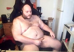 Gay daddy bear, foreskins, gay cum eating