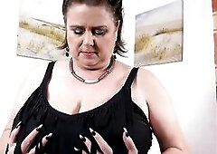 Fat aged Ivana plays with her huge breasts and truly enjoys a hard sex-toy inside her old snatch (brand RECENT clip accessible in Full HD 1080P). Bonu