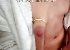 Stretching 18-year-old breasts