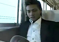 Hot Asian Guy Jerking, Teasing Himself And Moaning 02