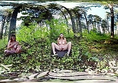 Yanks Giggly Sosha Gets Off Outdoors