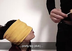 Blindfolded sweetmeat smack test. I ate sweets, wang and cum in one meal - GUESS THE SMACK GAME