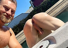 DILF on twink sex with Bryce Beckett and Kingsley Kross