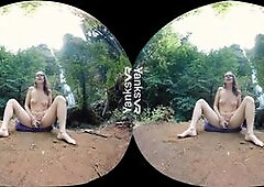 Yanks Beauties Lez Endza And Sierra Cirque At Waterfall