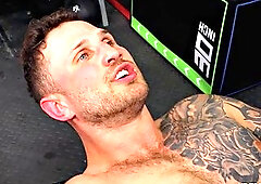 Two wrestlers are rivals with a secret relationship