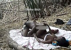 Wife MAKING LOVE INTIMATELY with her guy, body to body, A CONNECTION WITH NATURE