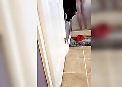 Sooner Gurl takes A shower out of any raiment. U can watch all of Sooner Gurl. That babe strips and gets below the juicy water. That babe can't l