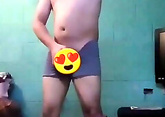 Jesus en boxer jalandose el pene avienta semen episodio 7