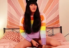 Ladyboy kitty, female dominance