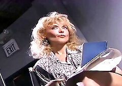 Gorgeous tall blonde with valuable melons screwed with her ally