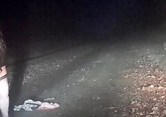 Unclothe-taunt on the road