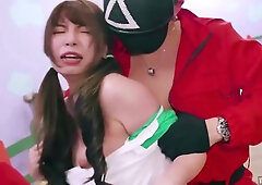 Chinese Squid Game. Squirt. Uncensored