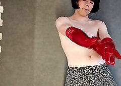 Nubile, shemale massage