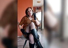 Little teasing during the time that smokin' a cigar