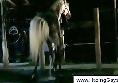 Circlejerk with blindfolded students