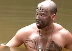 Gay Man Enjoys a Swimming Day