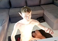 Web cam, solo, onanism
