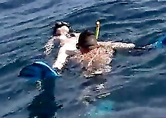 Sabine Mallory Underwater Screwing