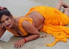 Horny Indian wife, traditional Indian lady, and mature Tamil aunty in steamy sex session