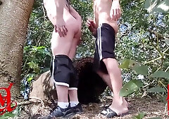 POUNDING WITH A STRANGER FUR COVERED ON THE LOVEMAKING TRAILS (ACCOMPLISH ON CRIMSON)