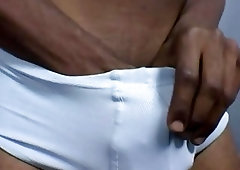 Gene Hawk's moaning like a slut during anal sex