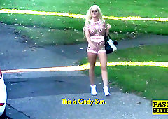 chesty british stupid drilled hard in all of her holes