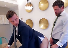 Rimming and sucking before going to work for these two