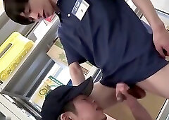 Sneaky In Convenience Store