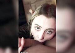 Cute British Blond Lottie Lou POV Oral job