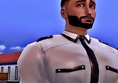 Mr Policeman and two Boys