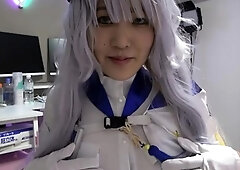 [Milk Gachicos] Vtuber 〇ha 〇ri Milk Lotion Titty Fuck M