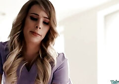 Transsexual masseuse screws TS clients dark hole