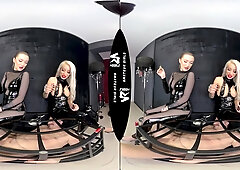 BDSM lifestyle with our human ashtray with Mistress Madden - VRVids