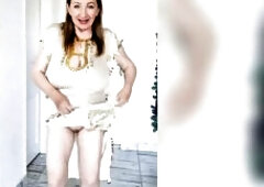 Asian Allure: Breasty Granny MariaOld’s Undress Dance Extravaganza