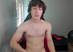 Dildo Play and a Huge Cumshot