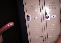 Glory Hole Blowjobs and Brunettes