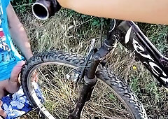 prietenul meu in freaca rota biciclete lui de penisu meu