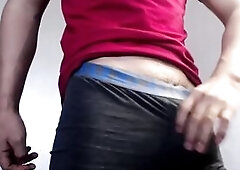 Stroking during the time that looking at my neighbour throughout the window