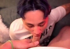 Amateur girl blowjob cumshot for cash 03