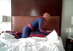 Spiderman Humped By Stocking Faced Spiderman