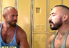 Hairy bear shower trio