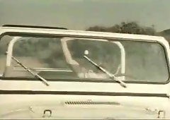 trouser snake en voiture